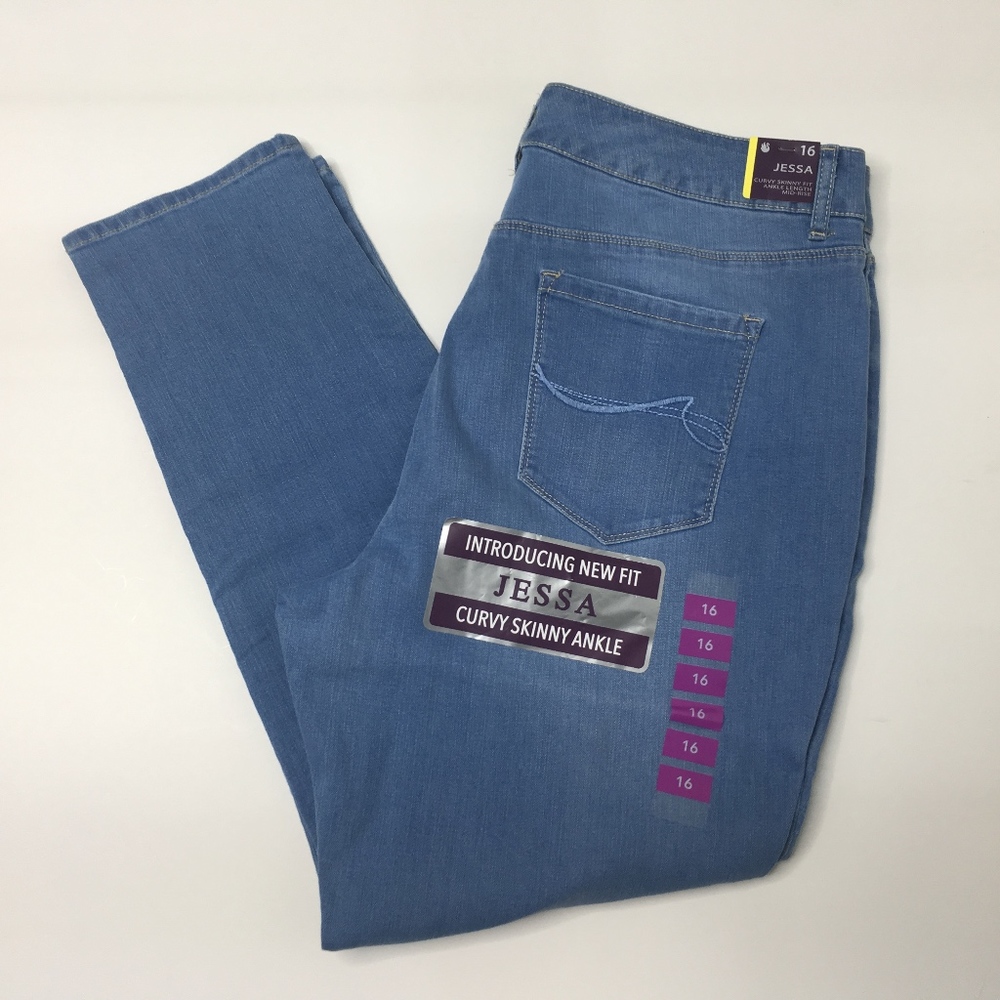 Gloria Vanderbilt Jessa Curvy Skinny Ankle size 16